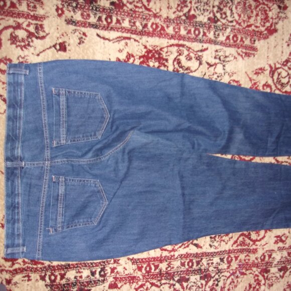 size 20w 20 w short plus sized stretch bue jean twenty denim pants womens - Picture 4 of 6
